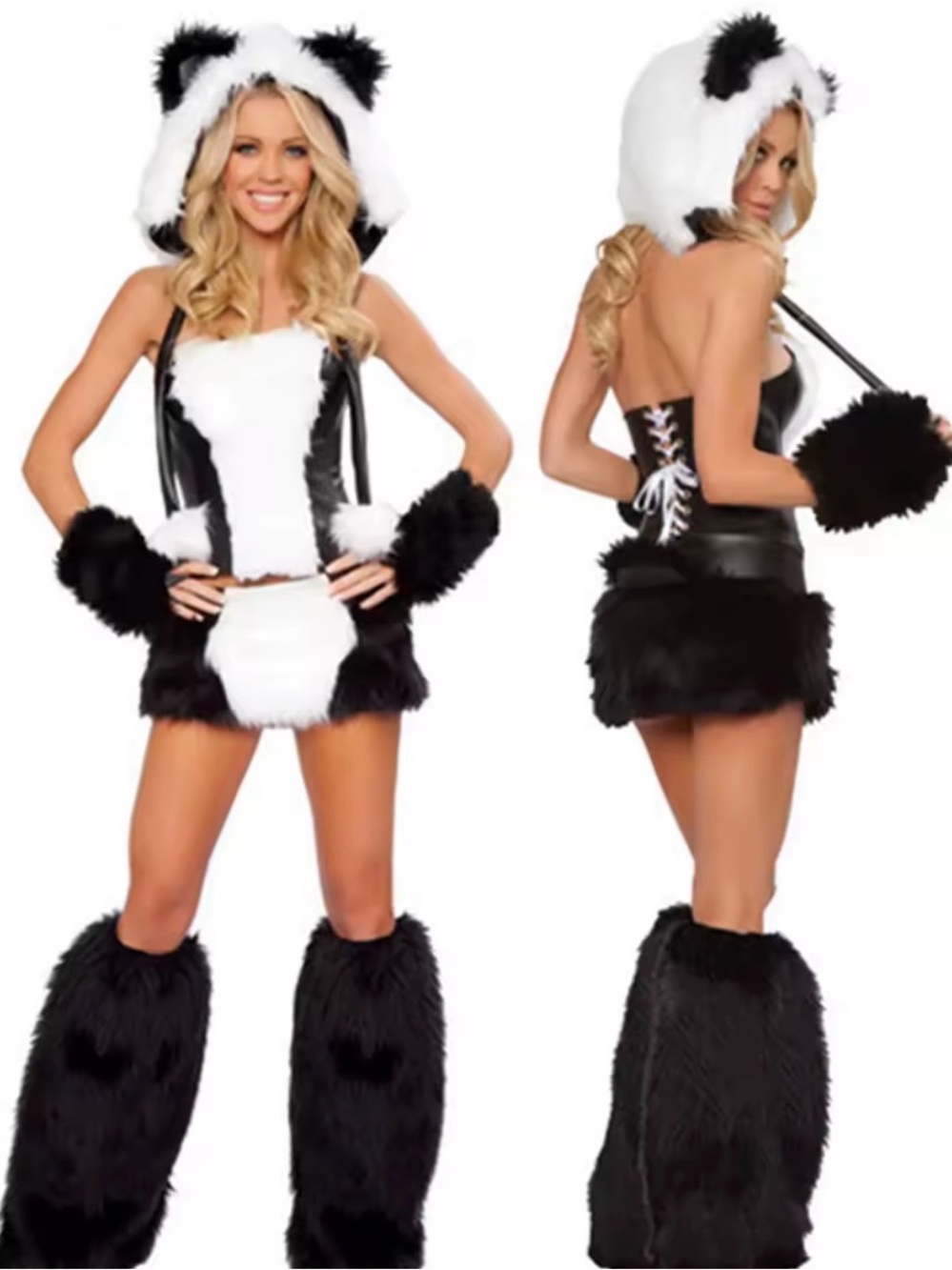 2000s Y2K Panda Halloween costume
